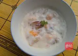 Illustration of how to make fruit yogurt 4