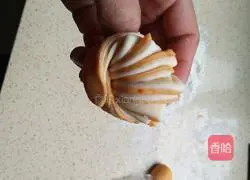 Illustration of how to make two-color steamed buns 13