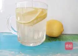 How to make lemon honey water Illustration 8