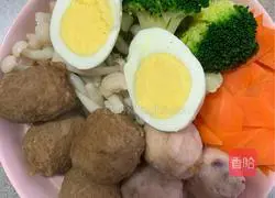 Illustration of how to make tomato noodle soup 6