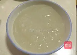 Illustration of how to make mung bean jelly 3