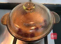 Illustration of how to make red date and potato soup 11