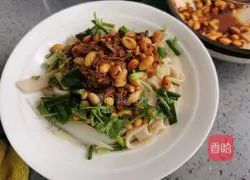 Illustration of hand-rolled noodles 10