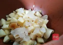 Undersea Coconut Apple Lily Sweet Soup Recipe Illustration 7