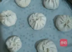 Illustration of how to make shepherd’s purse and meat buns 14