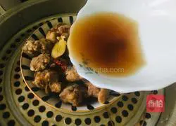 Illustration of how to make a bowl of steamed duck 4