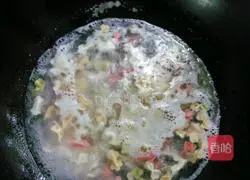 Illustration of how to make butterfly noodles 4