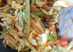 Illustration of how to make fried noodles 9