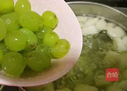 Grape Pear Rose Tea Recipe Illustration 6