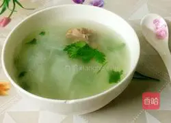 Illustration of how to make radish bone soup 7