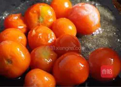 Illustration of how to make tomato and egg noodles 3