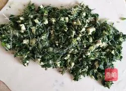 Illustration of how to make shepherd's purse vegetable box 7