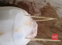 Illustration of how to make sweet pink lotus root 3