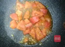 Illustration of how to make tomato egg noodles 4