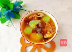 Melon and mushroom chicken soup recipe 18