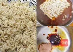 Illustration of how to make millet fried instant noodles (vegetarian) 2