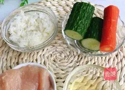 Cucumber Chicken Meatball Soup Tutorial Illustration 1