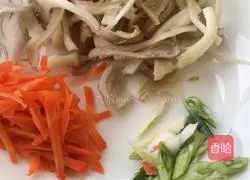 Illustration of how to make fried longevity noodles 2