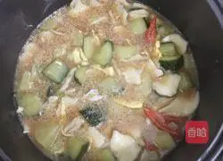 Illustration of how to make Shanxi noodles with soup noodles 8