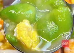 Illustration of how to make loofah soup and make your eyebrows fall off 4