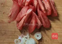 Illustration of how to make braised noodles with tomatoes and eggs 1