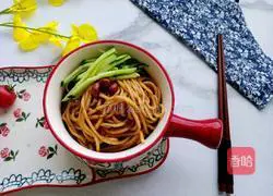 Illustration of spicy and delicious summer cold noodles 12