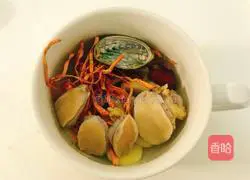 For one person | Abalone, Cordyceps and Flowers Stewed in Chicken Soup Illustration 5