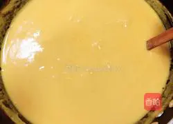 Cream Pumpkin Millet Soup Recipe Illustration 17