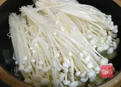 Enoki mushroom tofu soup recipe 4