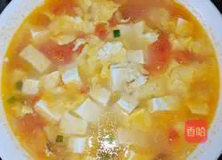 Tomato, tofu and egg soup recipe 16