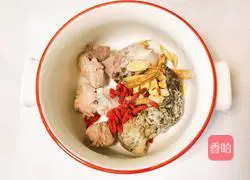 Illustration of how to make braised pork ribs with snowdrops 7