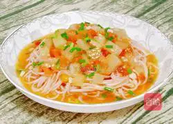 Illustration of double eggplant noodles 16