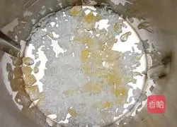 Red beans, peanuts and rice paste Practice illustration 4