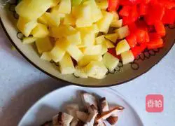 Illustration of how to make vegetarian fried noodles 3