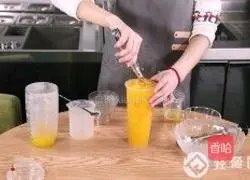 Internet celebrity Nayuki's tea | Illustration of how to make domineering oranges 6