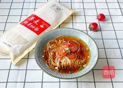 Illustration of how to make germ noodles in clear soup 8