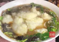 Illustration of how to make radish gnocchi in clear soup 9