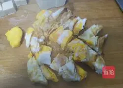 Illustration of how to make wakame tofu soup 6