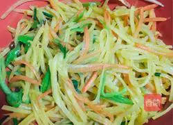 Illustration of how to make dumpling skin pancakes 9