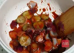 Illustration of how to make fried noodles 11