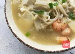 Enoki mushroom tofu soup recipe 8
