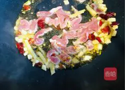 Illustration of how to make cabbage in dry pot 3