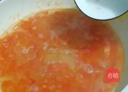 Illustration of how to make tomato and egg soup 5