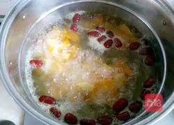 Double Red Pumpkin Blood Illustration of how to make soup 3