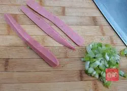 Illustration of how to make pancakes and fruits 2