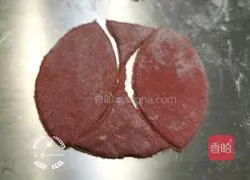 Illustration of how to make pumpkin and cow bean paste buns 5