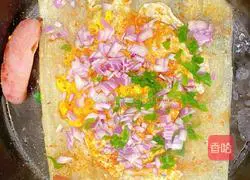 Illustration of the home version of grilled cold noodles 9