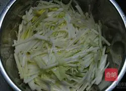 Thai style cold baby cabbage recipe Illustration 4