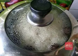 Illustration of how to make millet milk-flavored hair cake 12