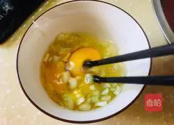 Illustration of how to make tomato sauce and egg handmade noodles 4